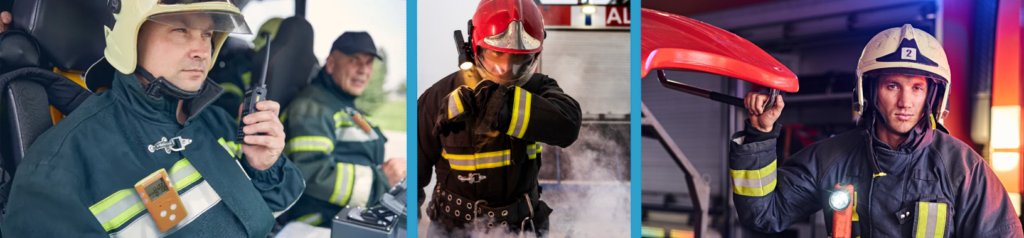 Detector de gases para servicios de emergencias